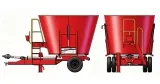 Gezogener Futtermischwagen, 6 bis 12 m³