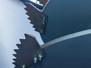 Schneid- & Austragssystem