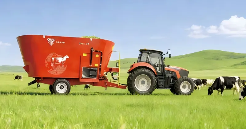 Gezogener Futtermischwagen, 26 bis 36 m³