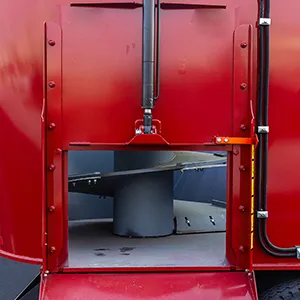 Hydraulischer Austragsauslass